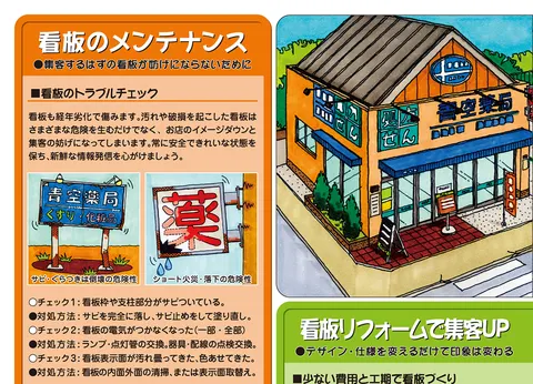 お店のメンテナンス＆リフォーム／看板編