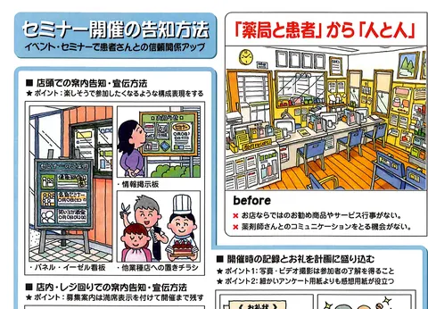 集患・集客のためのアイデアと店づくり／セミナー実践編